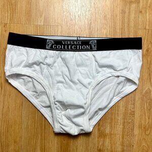 Versace Collection White Briefs